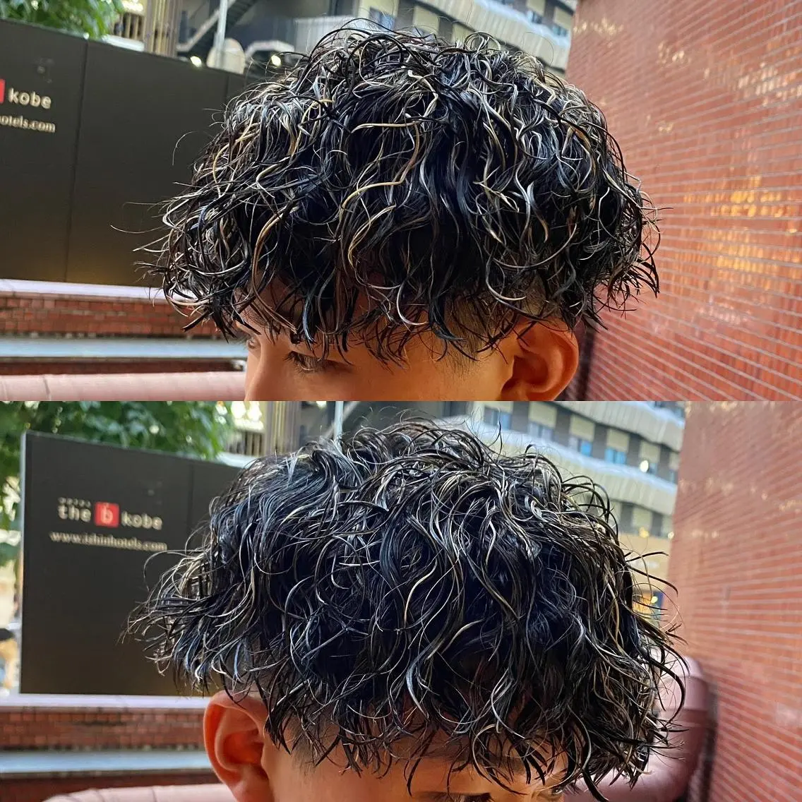 蕃本啓利/ パーマリピート90%のヘアスタイル