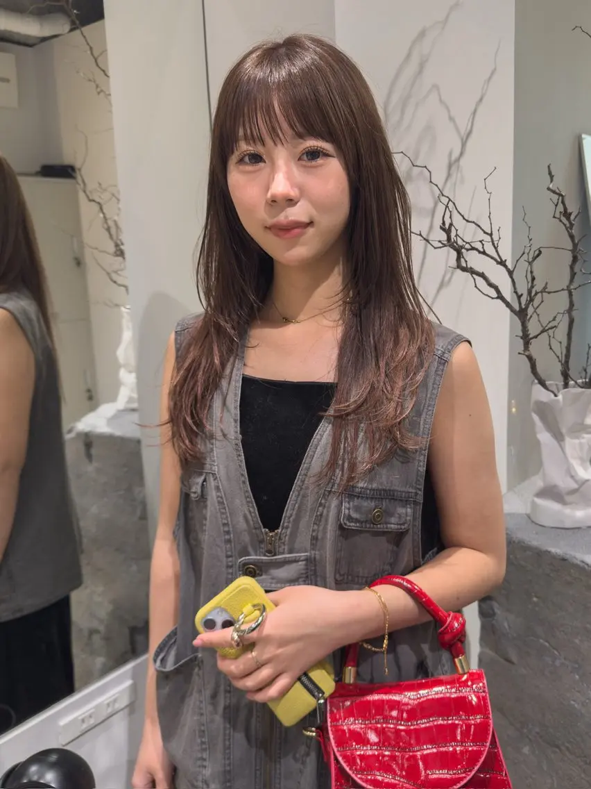ロング 米澤 俊輔のヘアスタイル