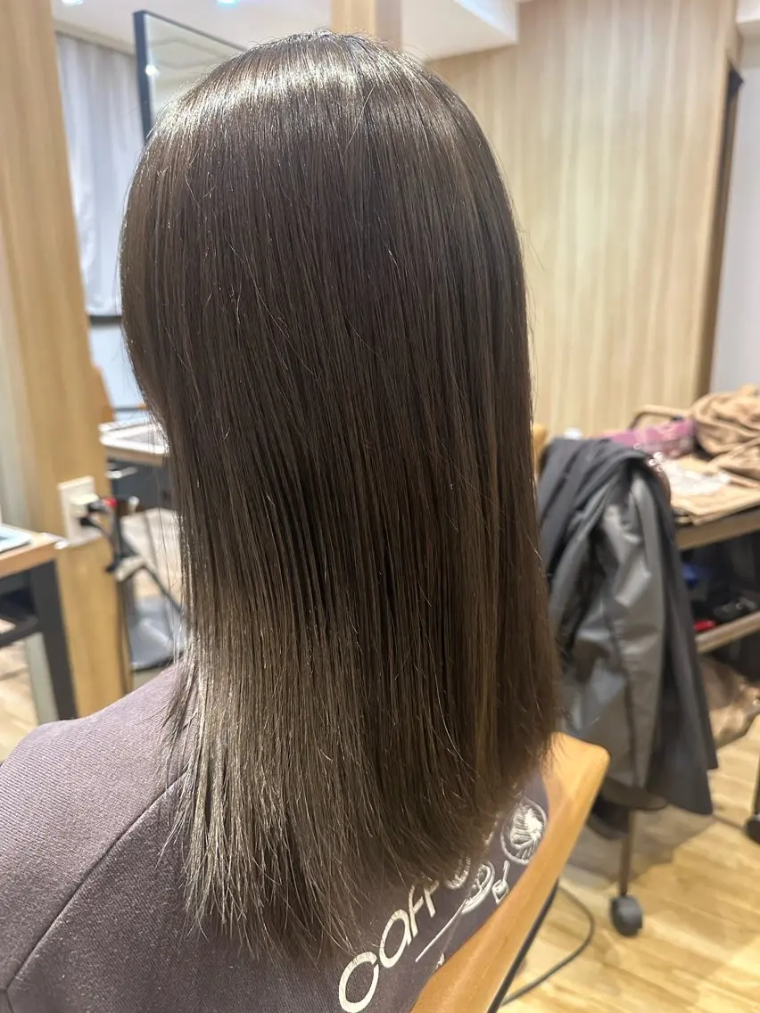 ミディアム カラー ヘアカラー トリートメント ✨✂️Nori ✂️✨のヘアスタイル