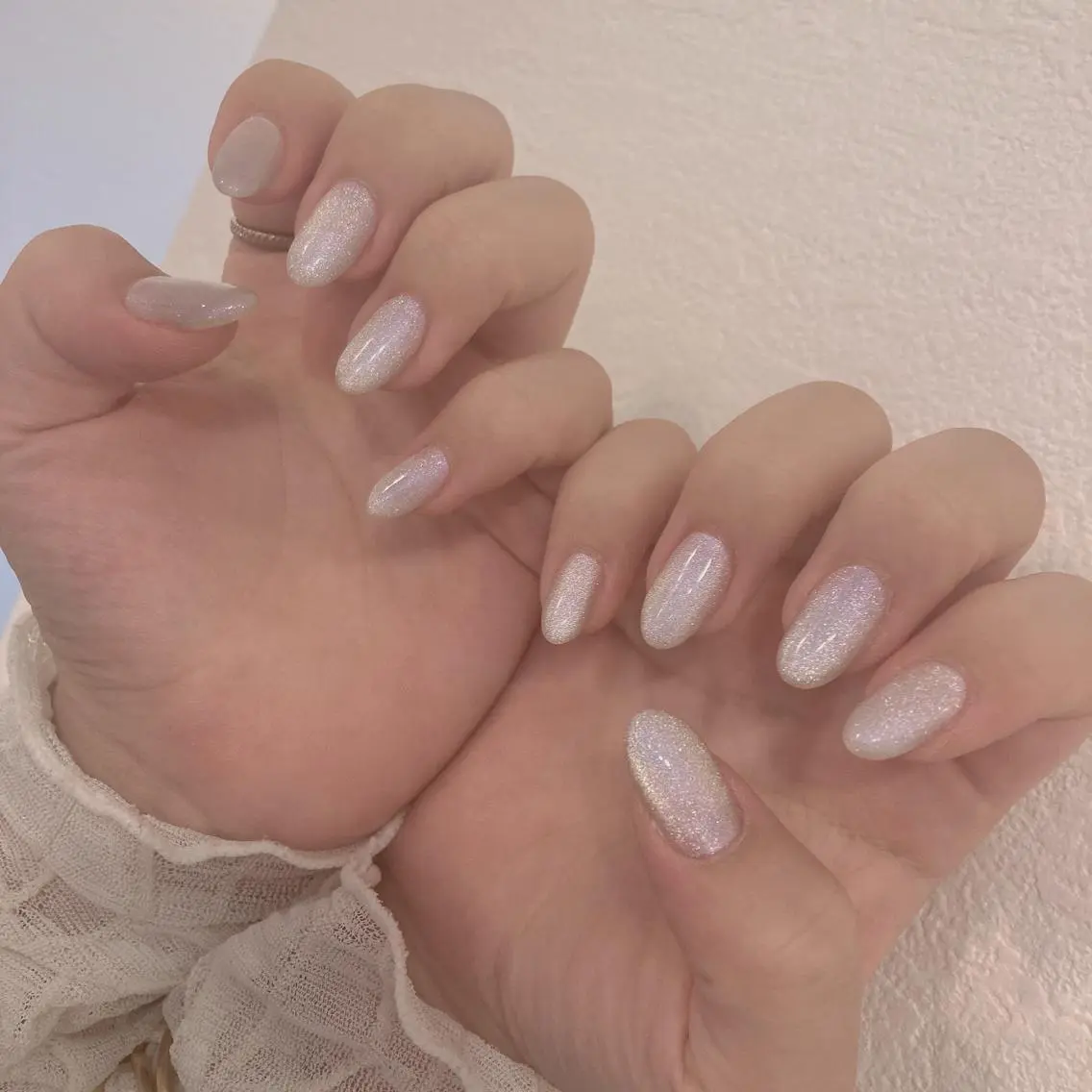 ネイル ハンドネイル 韓国ネイル/ワンホン ネイル🎀表参道3分のネイルデザイン