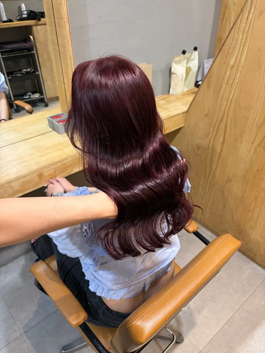 ロング カラー ヘアカラー 【ioe 元町】 🎀希 歩🎀のヘアスタイル
