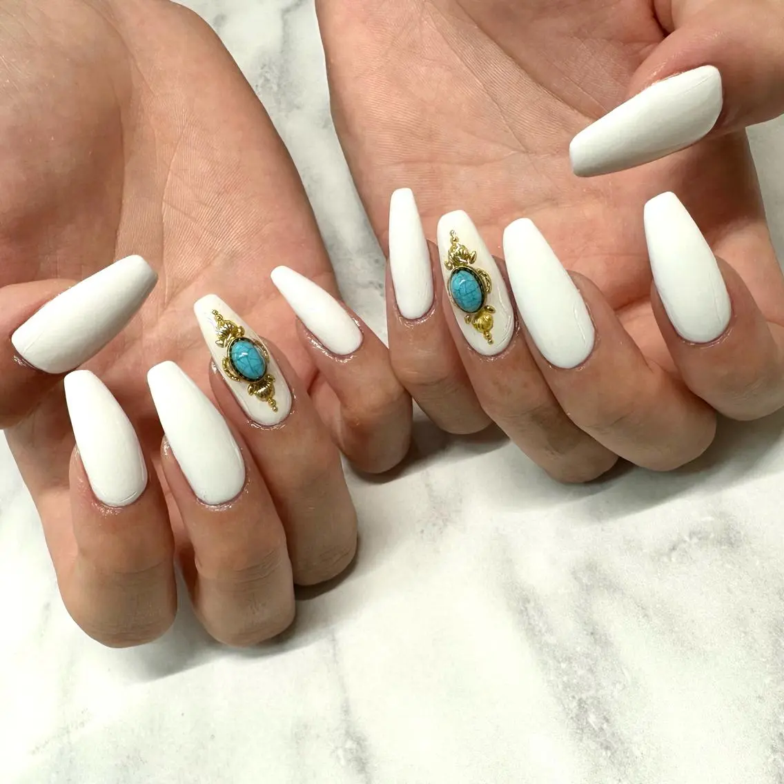 ネイル ハンドネイル Bianca浦和🎀 渋谷のネイルデザイン