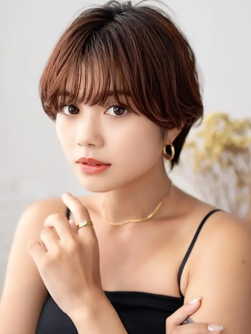 ショート ショートヘア ANDIAMO栄／ chisatoのヘアスタイル