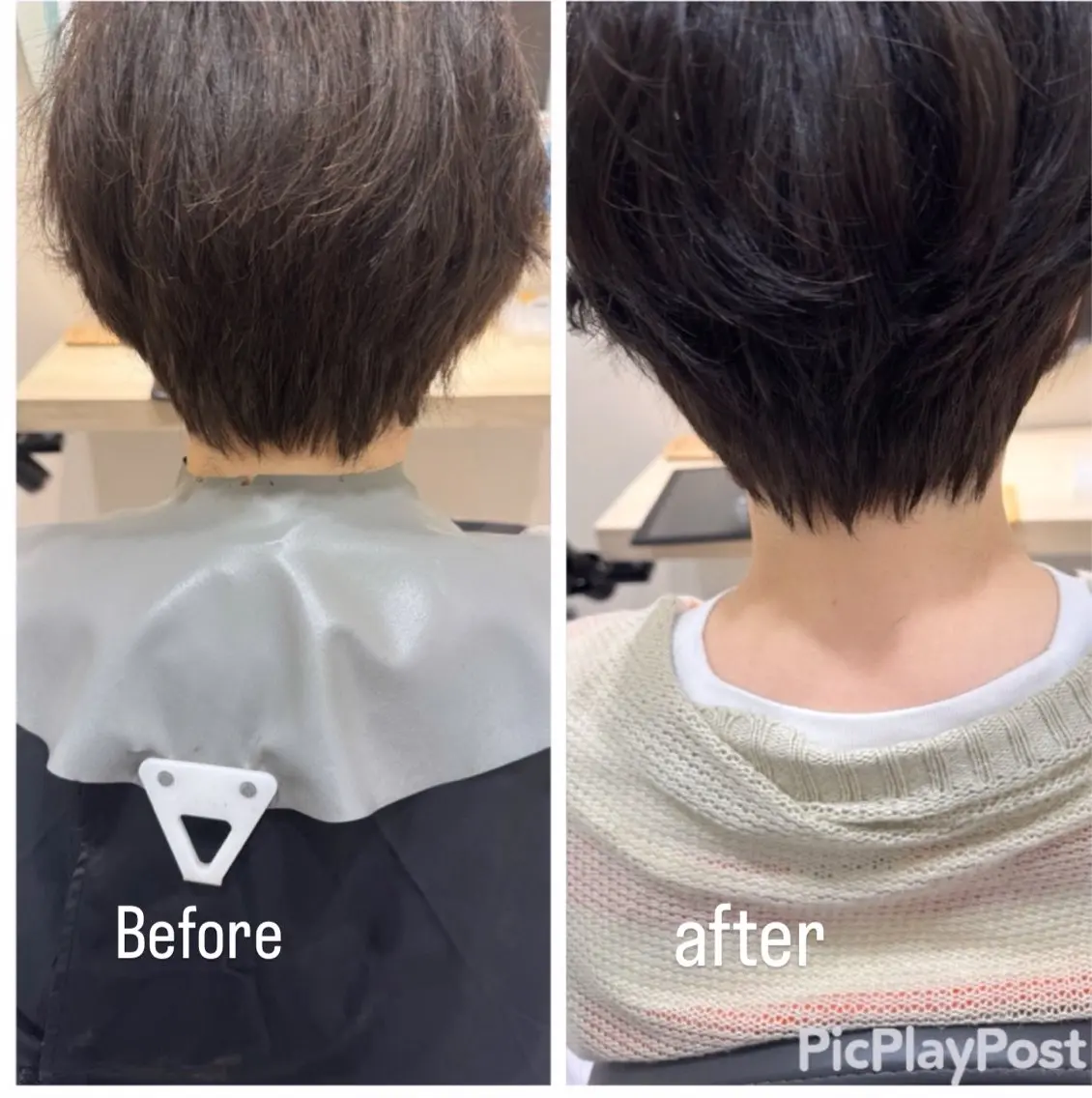ショート カット ヘアカラー トリートメント 丹野 圭太のヘアスタイル