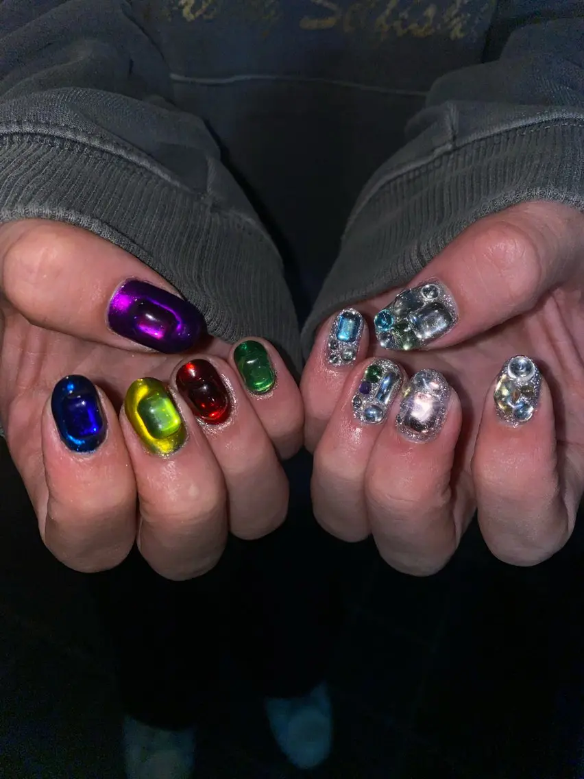 ネイル nano/きもかわ nail🐬🫧のネイルデザイン