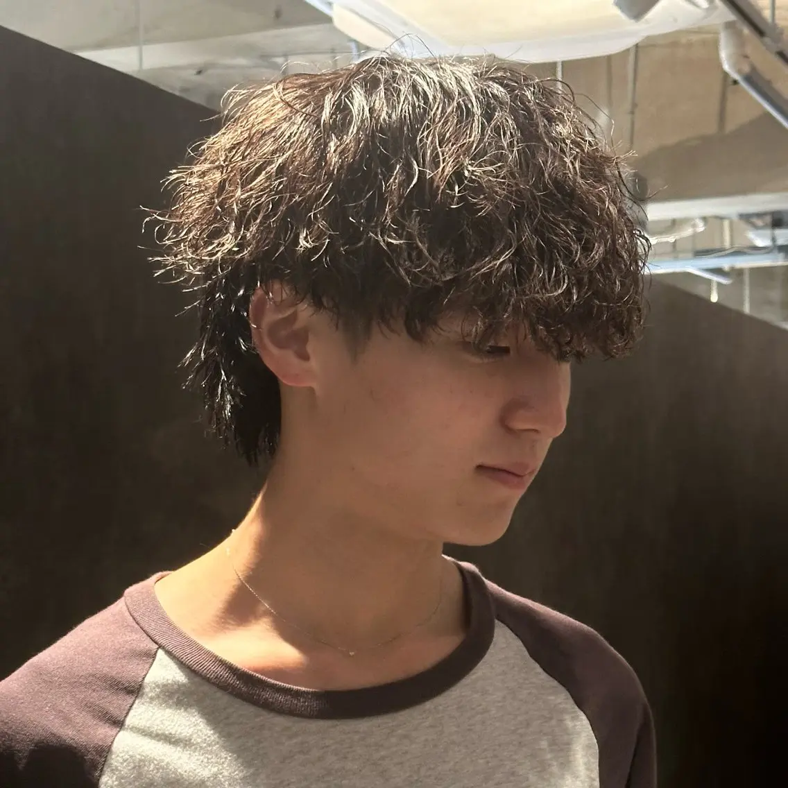 【4月限定🔊】minimo人気No.3🥉メンズカット➕ツイストスパイラルパーマ➕眉毛wax【髪質改善TR】の写真