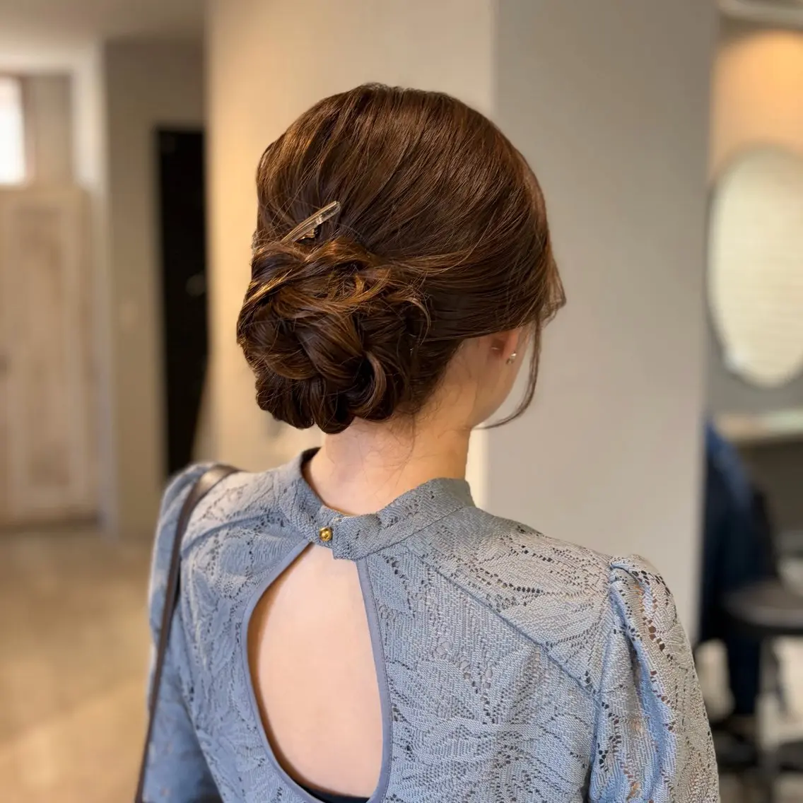 ロング ヘアセット かとう はるかのヘアスタイル