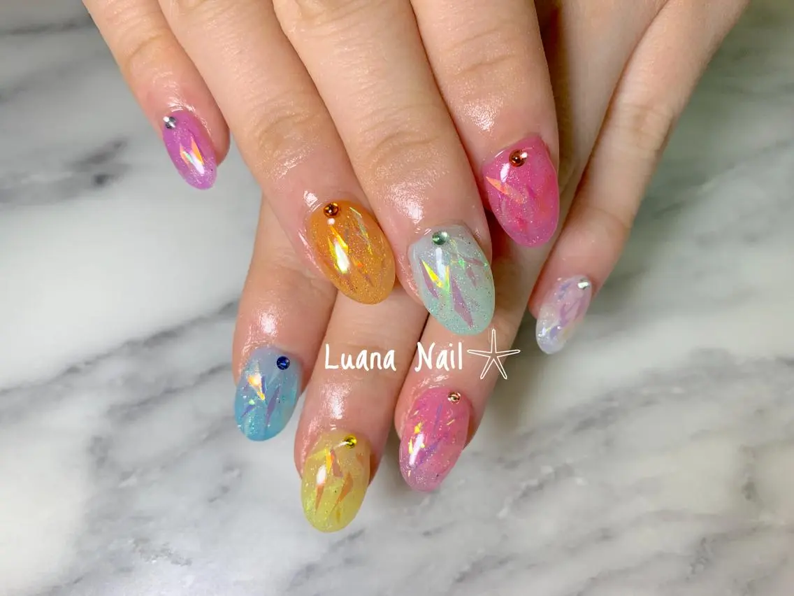 ネイル ハンドネイル BeauJu by Luana Nailのネイルデザイン