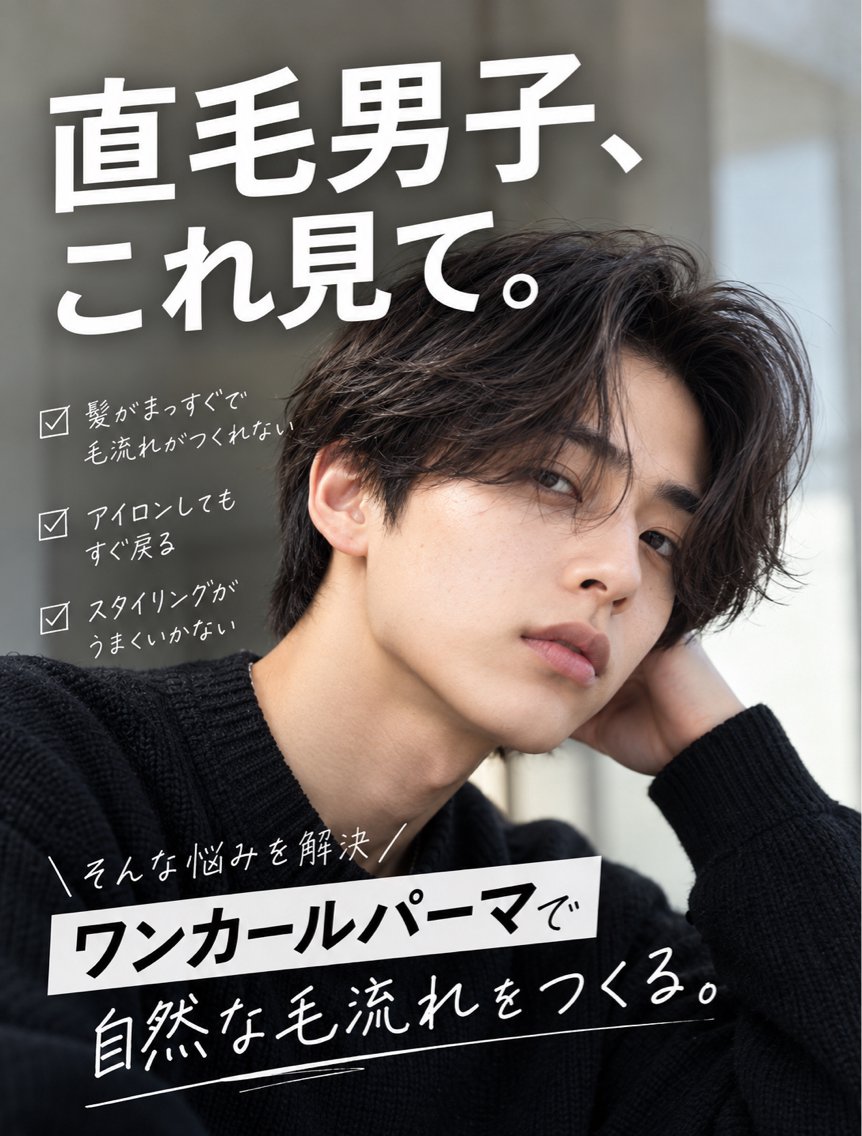 パーマ カット メンズカット/センタ ーパート✂️内田将太のヘアスタイル