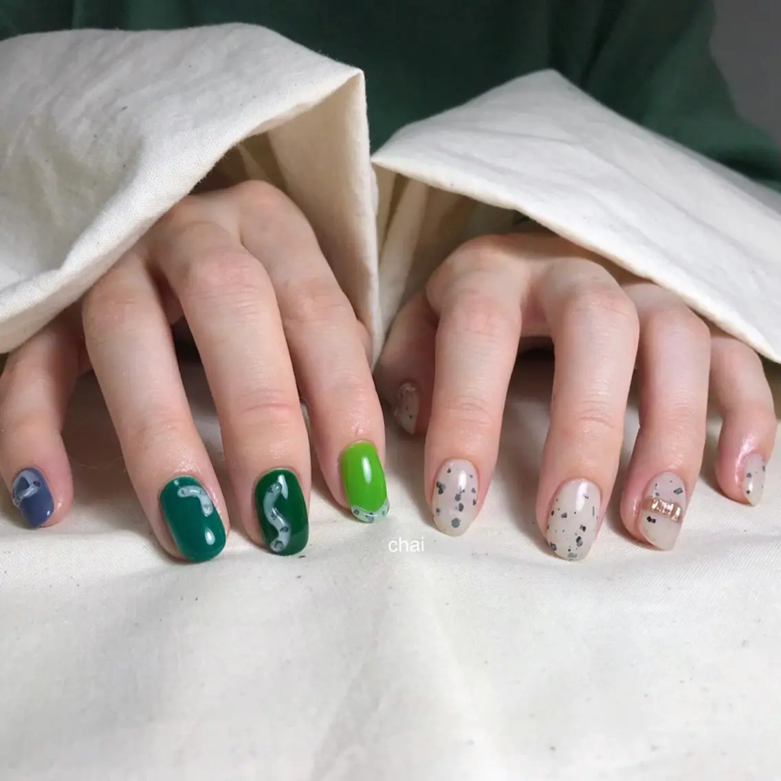 ネイル ハンドネイル chai nail _ai📍鶴橋/桃谷のネイルデザイン