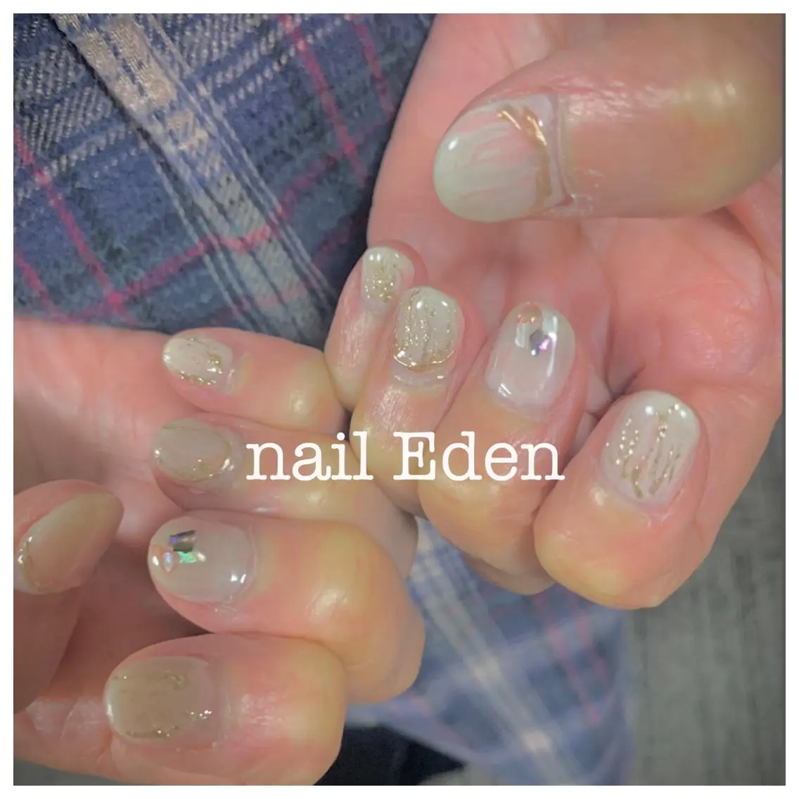 ネイル 持ち込み Eden ♾️のネイルデザイン