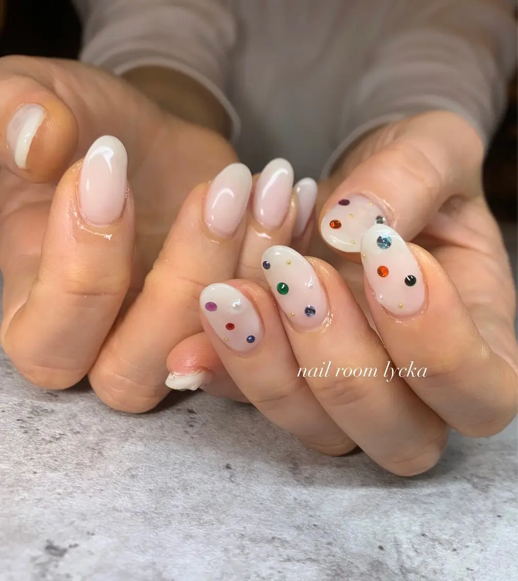 ネイル ﾈｲﾙﾙｰﾑﾘｯｶ 𝐦𝐚𝐲𝐮のネイルデザイン