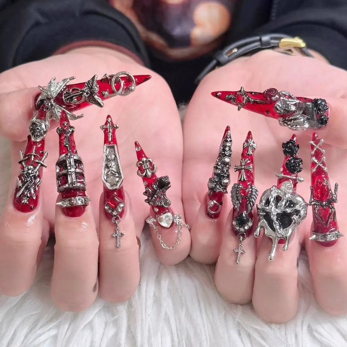 ネイル フットネイル フレンチネイル グラデーション 韓国ネイル ロングネイル ハンドネイル Hani Nail Salonのネイルデザイン