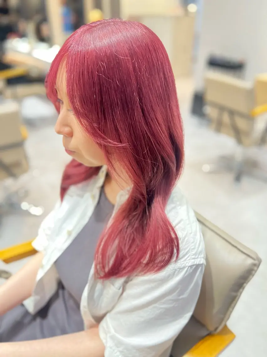 ロング ブリーチモデル✂︎ カラー特化✨ひかり/のヘアスタイル