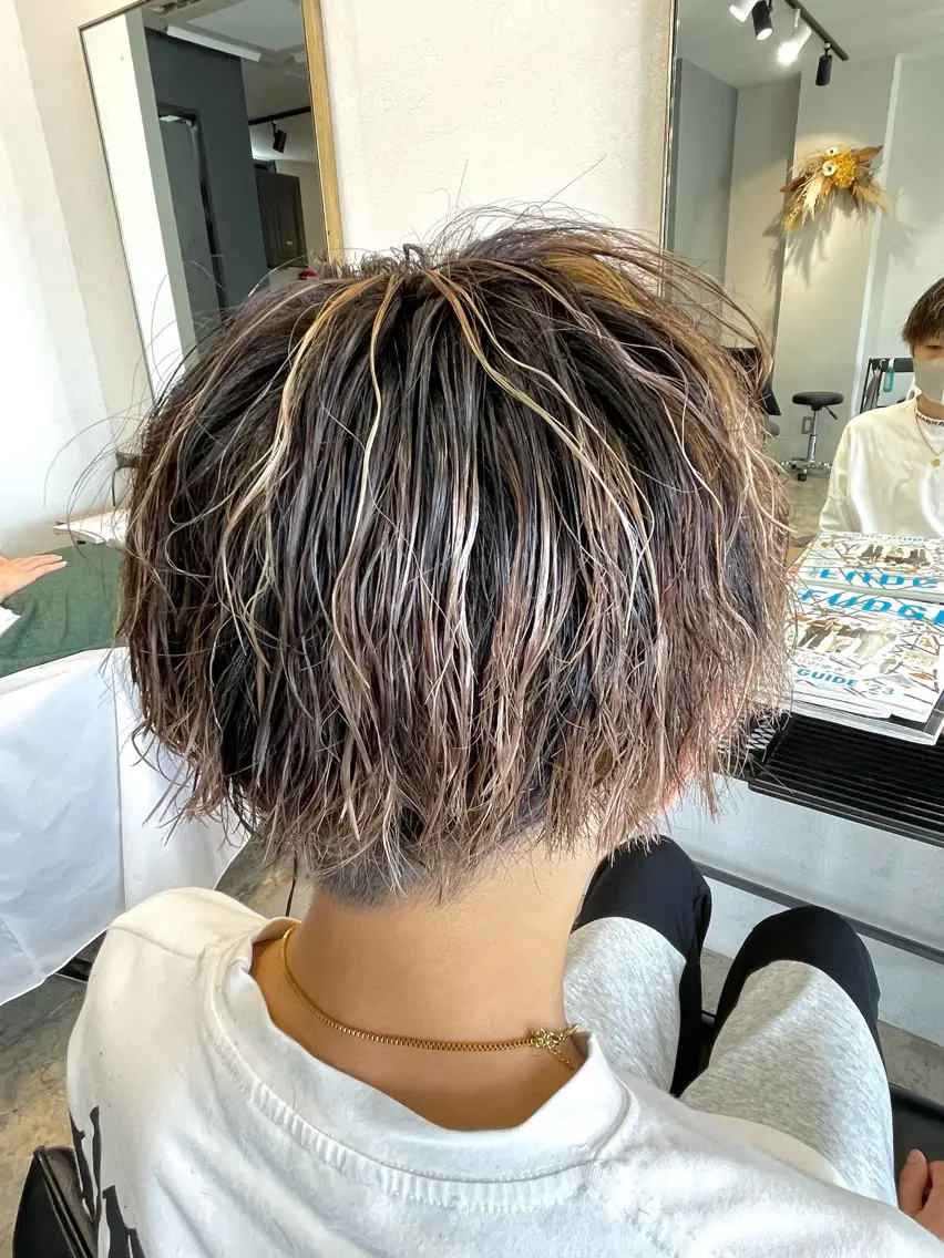 カット＋ツイスト（メンズ）の写真