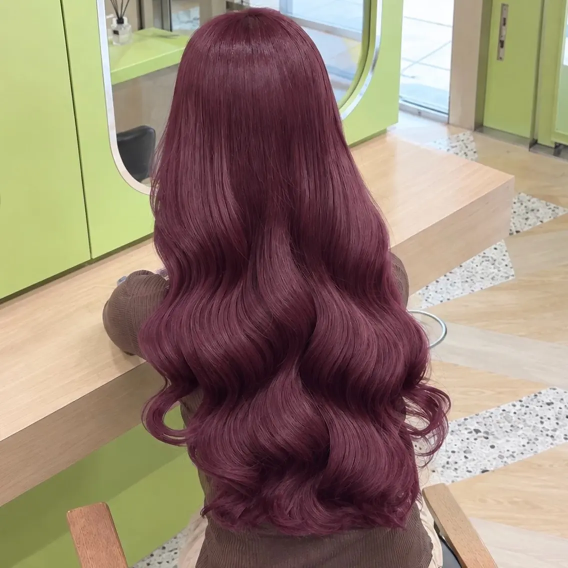 カラー ヘアカラー yuka♡/暖色系/ ブリーチなしWカラーのヘアスタイル