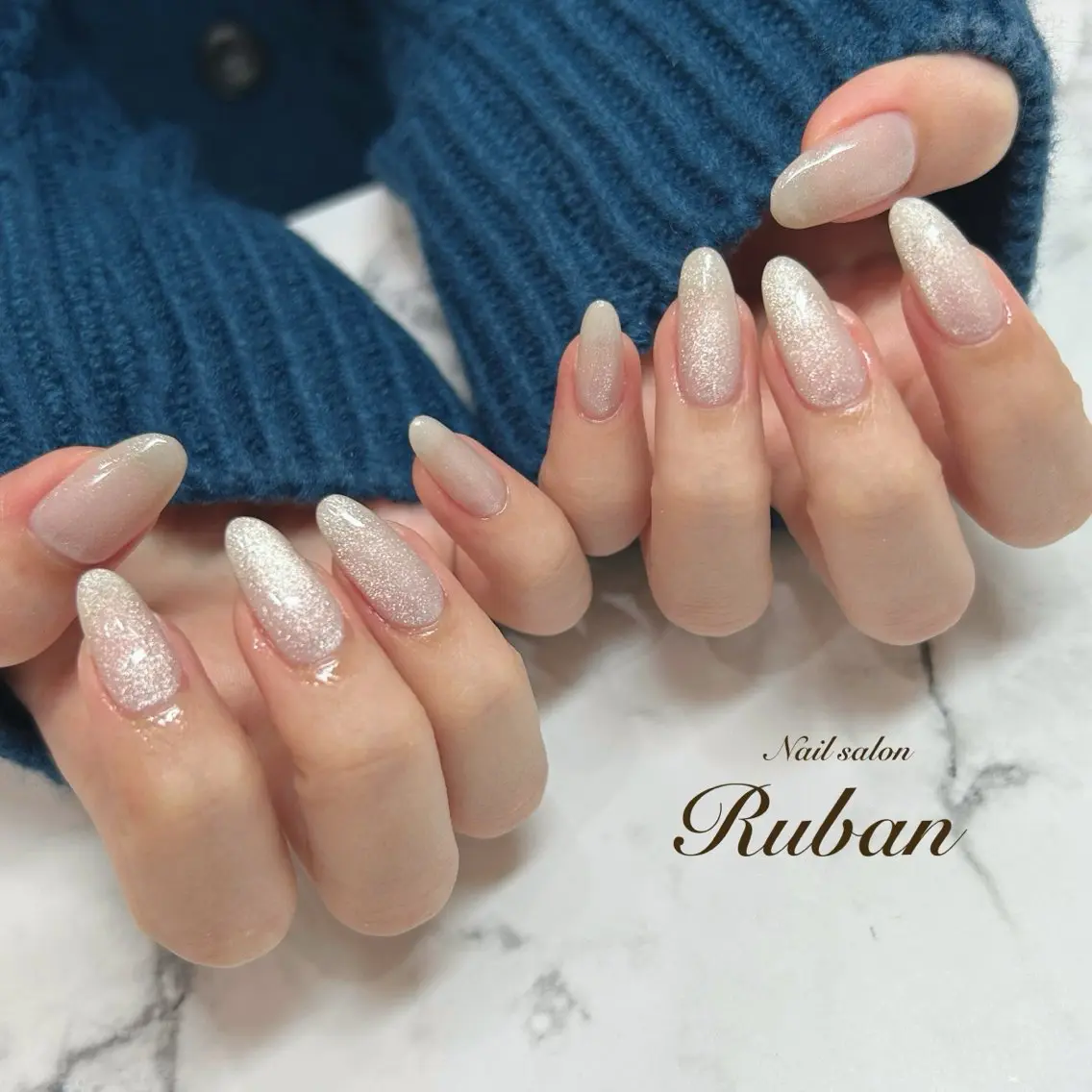 ネイル マグネットネイル ワンカラーネイル Nail salon Rubanのネイルデザイン