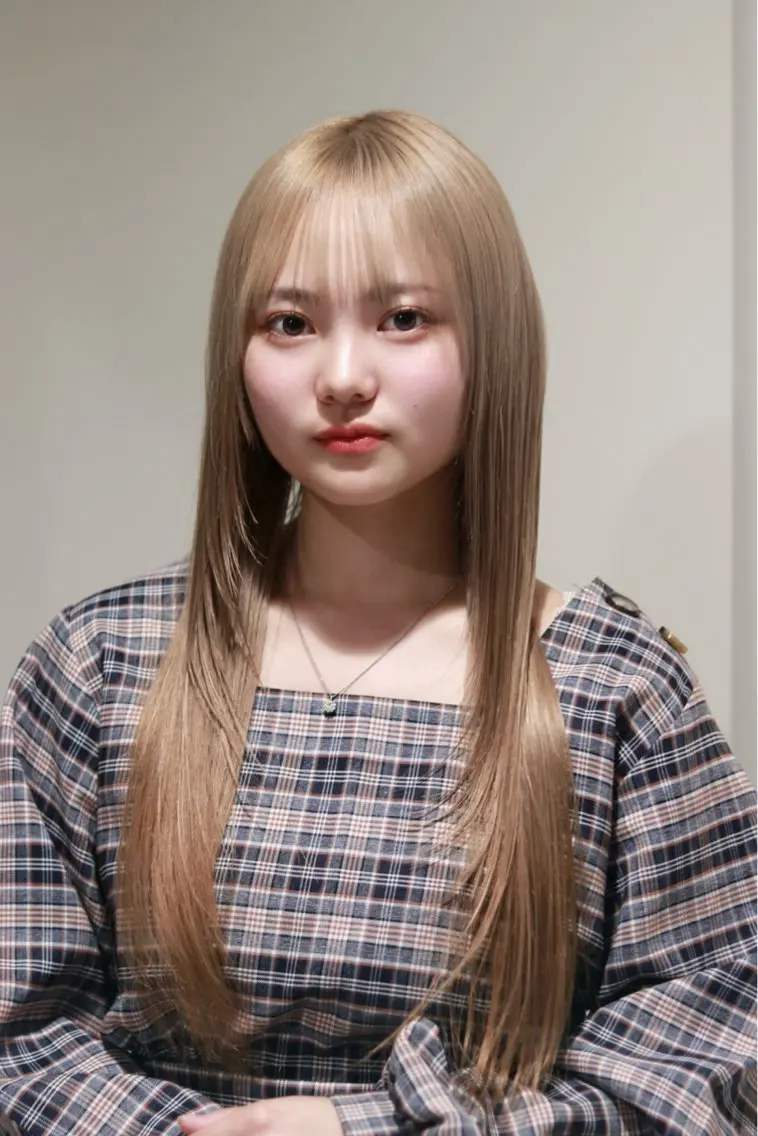 ロング カラー カット ヘアカラー 浅野 匠のヘアスタイル