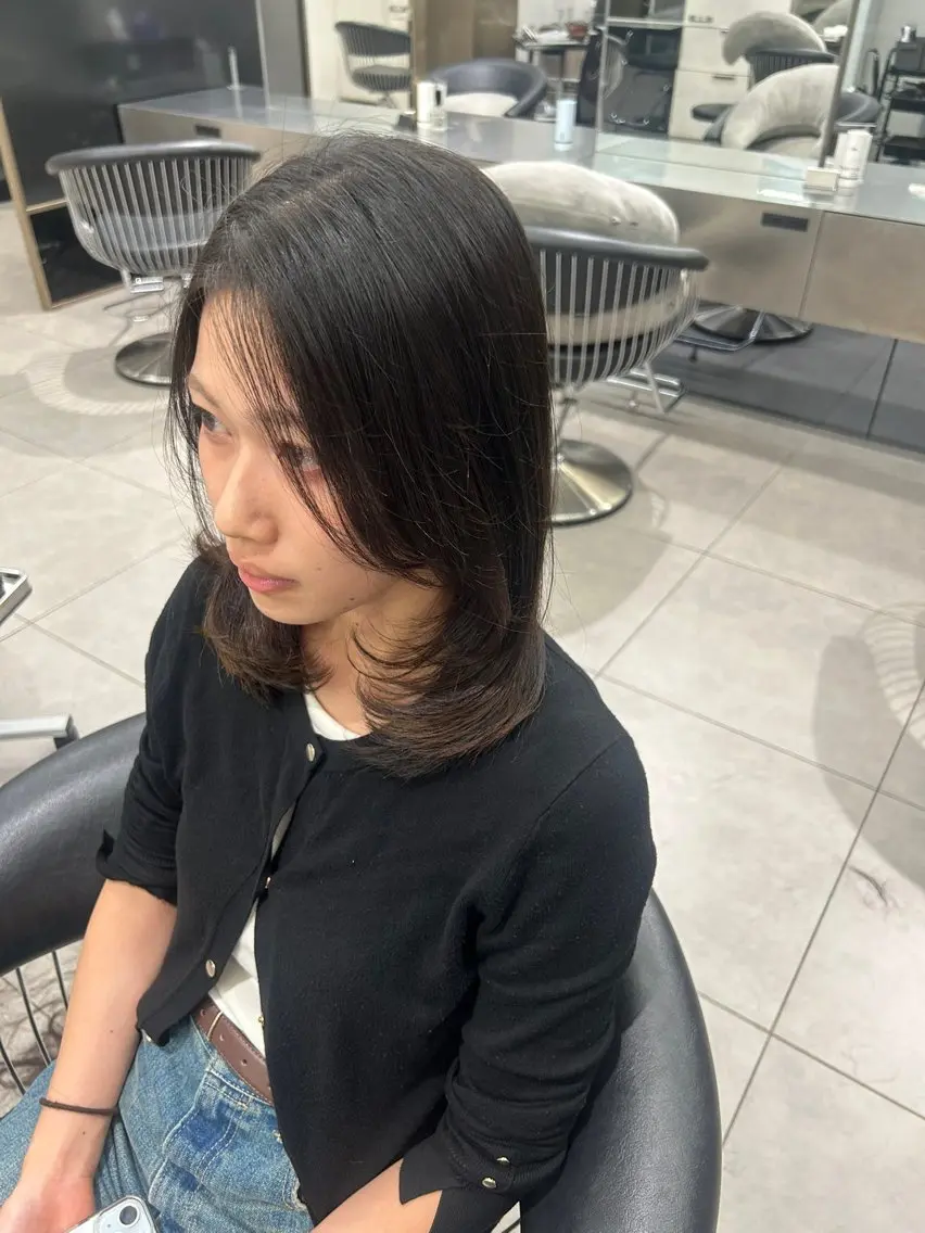 ミディアム 【メンズ垢抜け 🔥】谷口修平のヘアスタイル