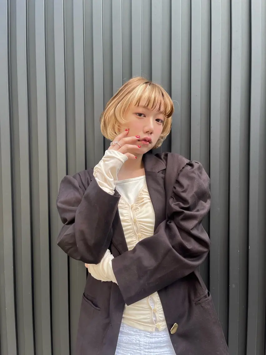 ショート 坂下 七星のヘアスタイル