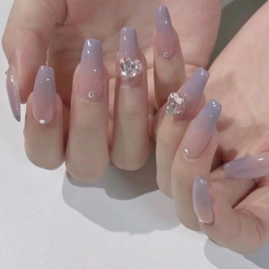 【Hand】チップ長さ出し/持ち込み120分アートし放題の写真