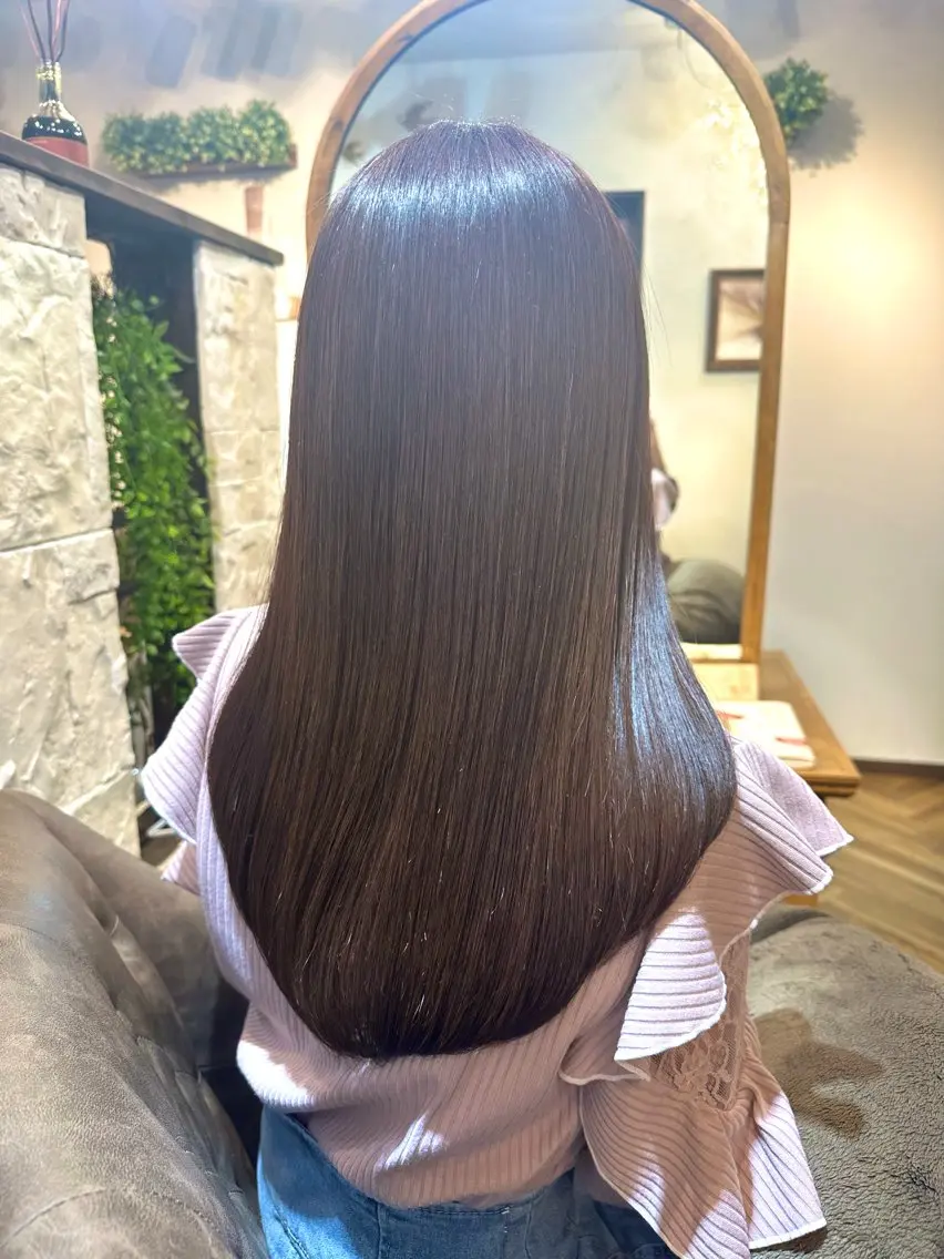 ロング カット トリートメント 伏田 遼馬のヘアスタイル
