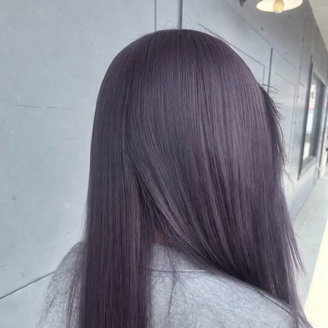 カラー ラベンダーカラー ヘアカラー トリートメント ✧︎*ブリーチ/艶 カラー*.+ﾟ瑠璃のヘアスタイル