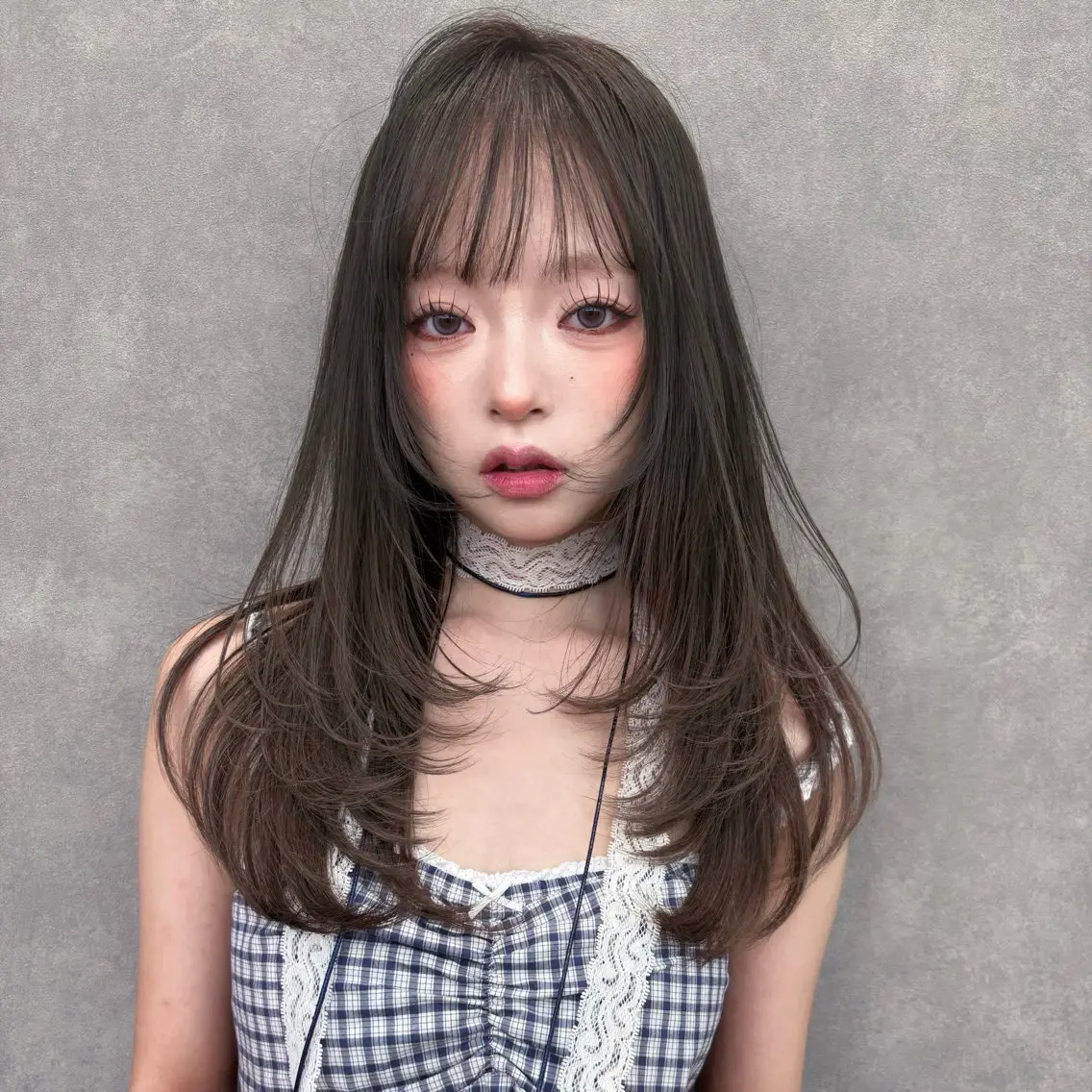 ロング レイヤーカット 韓国レイヤー/似合わ せ/nazuna🩵のヘアスタイル