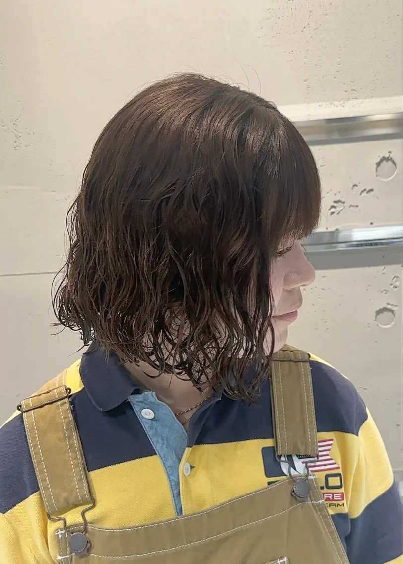 【平日限定】 カット+パーマ+トリートメント🌀 (ブリーチ履歴や縮毛矯正履歴のある方は別メニューとなります。)の写真