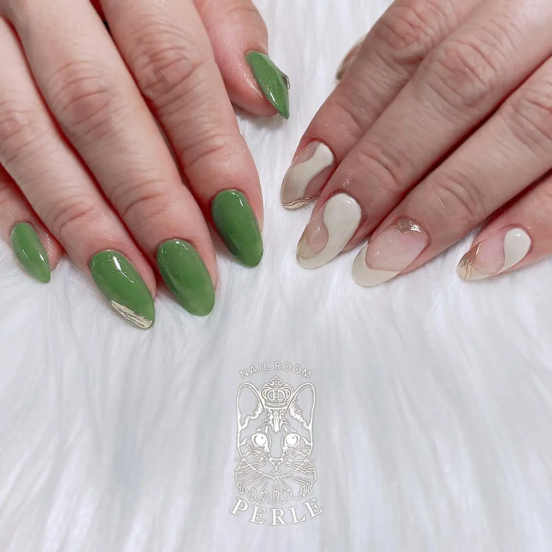 ネイル ハンドネイル nail room Perleのネイルデザイン