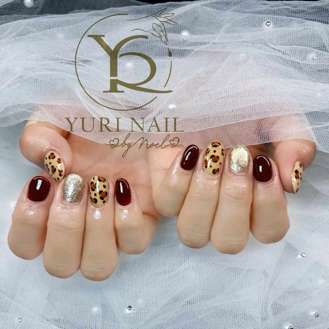 ネイル チークネイル フットネイル グラデーション 韓国ネイル 持ち込み ハンドネイル フットネイル ハンドケア YURI Nail NARITAのネイルデザイン