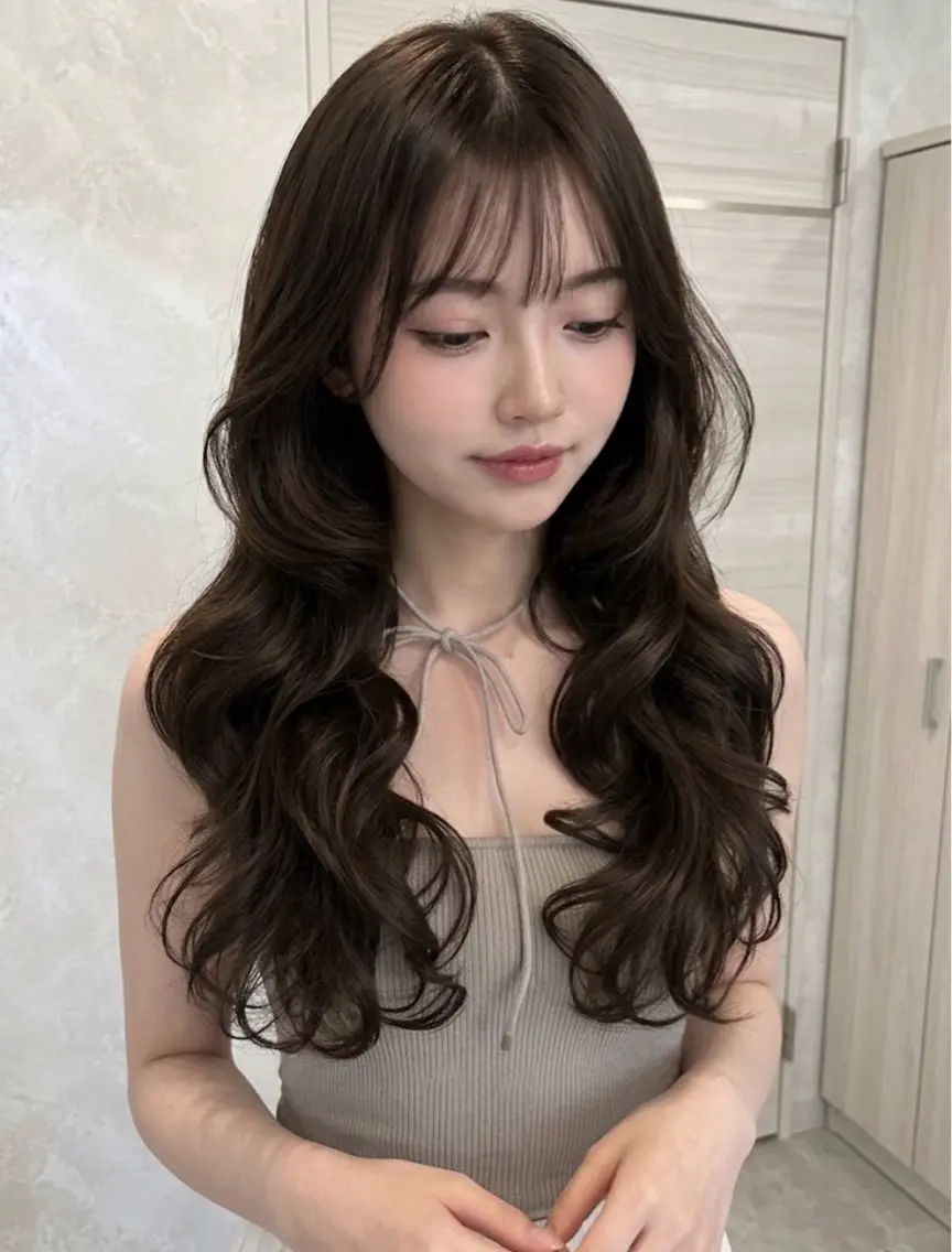 ロング カラー ヘアアレンジ 🩰艶髪ワンカラー／ 大宮/はるあ🩰🏹のヘアスタイル