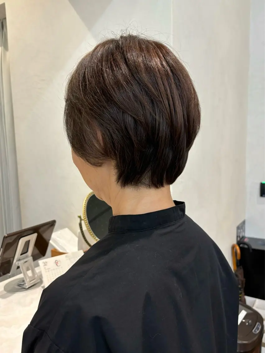 ショート 伊藤 欣良のヘアスタイル