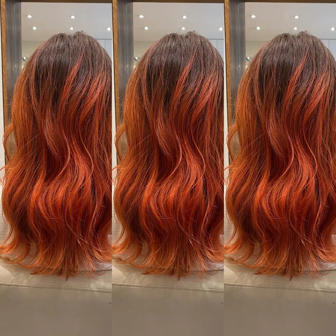 ロング カット ヘアカラー トリートメント 鈴木 奈波のヘアスタイル