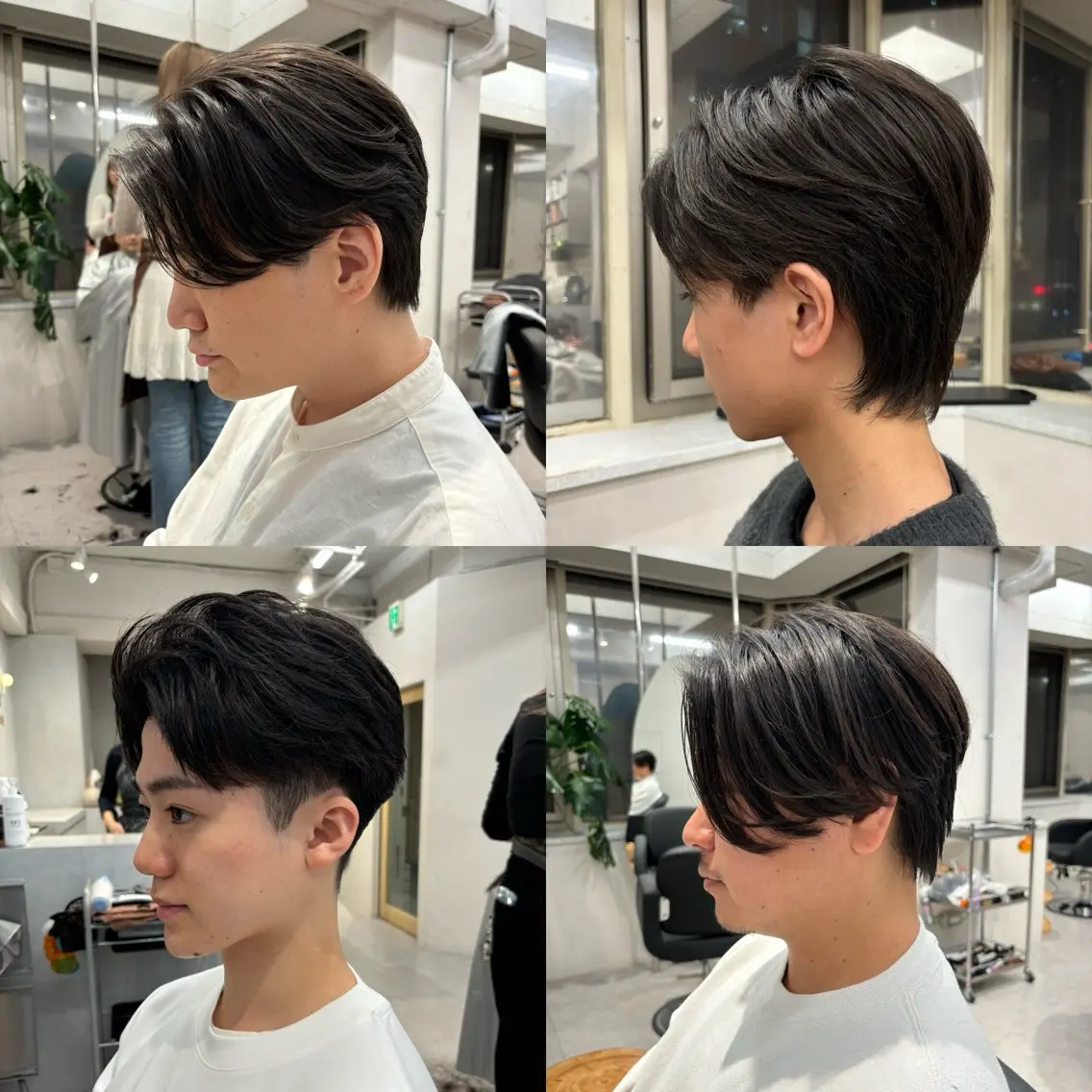 🔻メンズカット(韓国風ヘア / 中華風ヘア / センターパート / 外国人風ヘア / コンマヘア)の写真