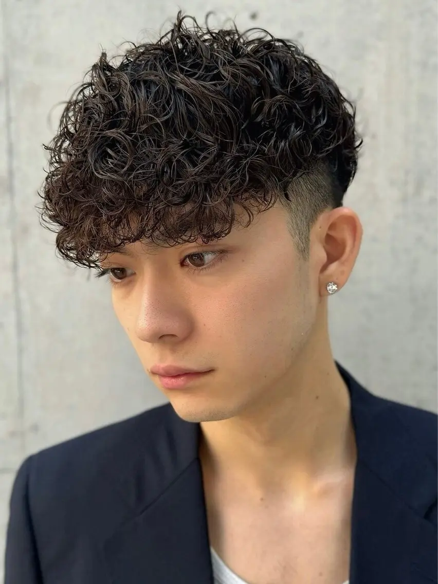 ショート パーマ カット パーマ fifth 児玉達哉 当日予約🙆のヘアスタイル