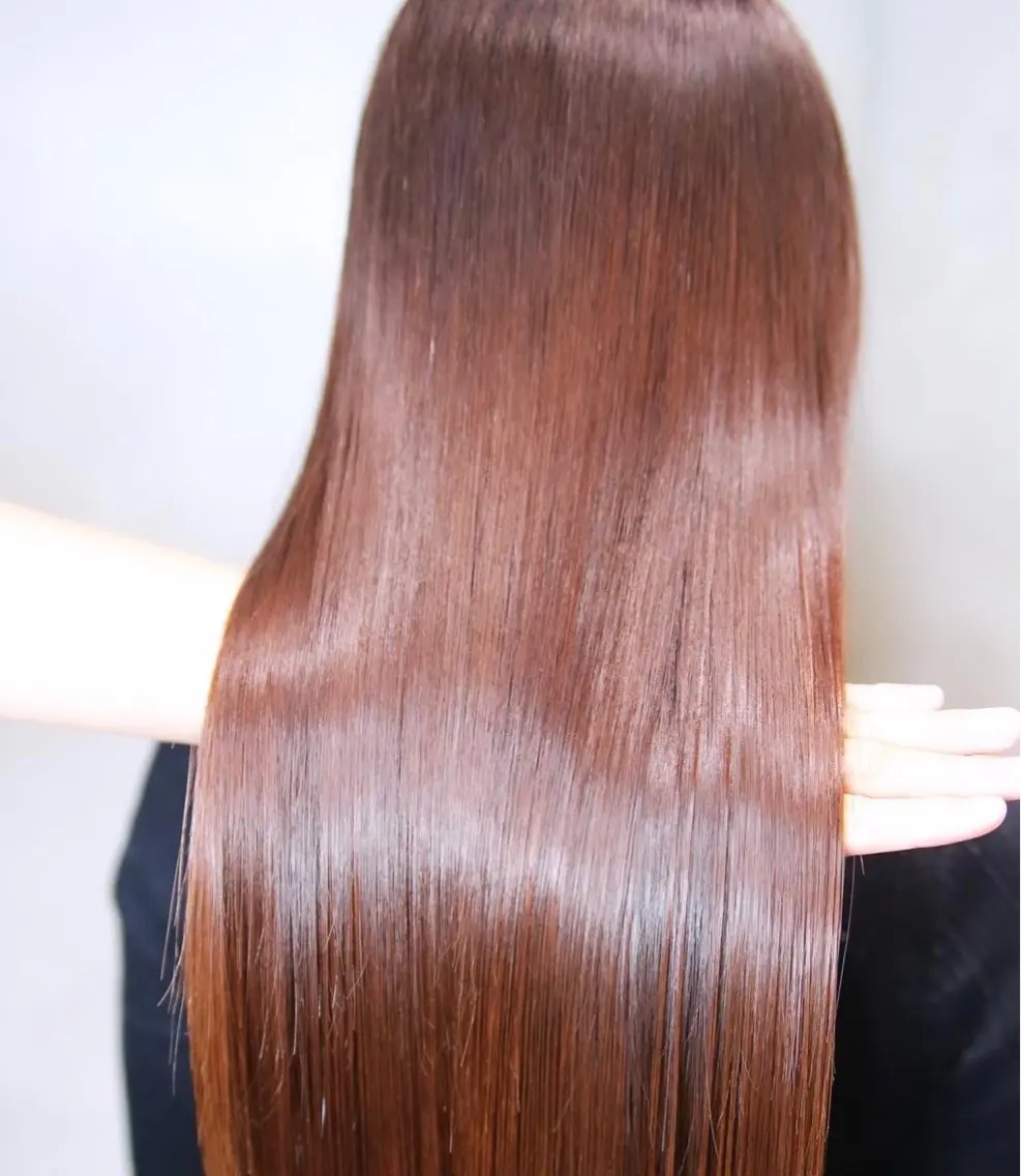 ロング カラー パーマ ブリーチ 髪質改善 ロング トリートメント ヘアカラー 縮毛矯正 💎髪質改善専門 jewel boxのヘアスタイル