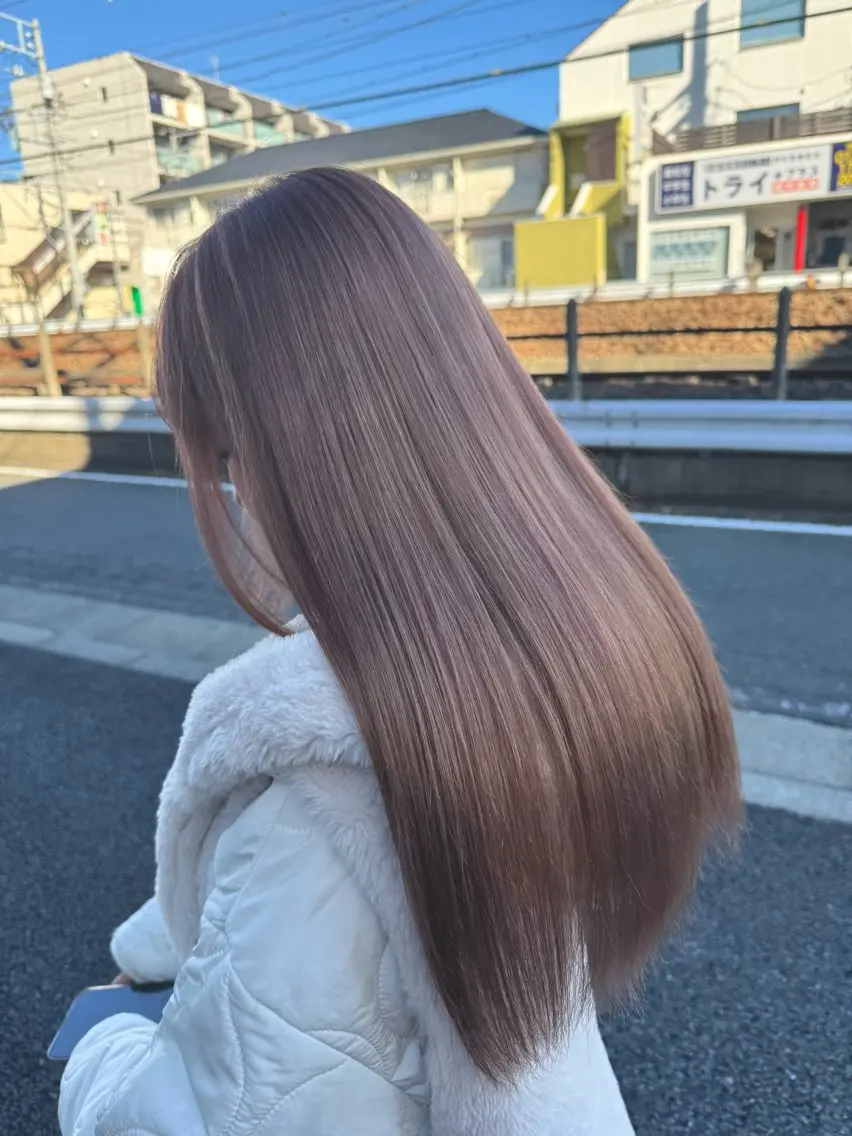 カラー Ayumi🫧 /艶カラー湘南台のヘアスタイル