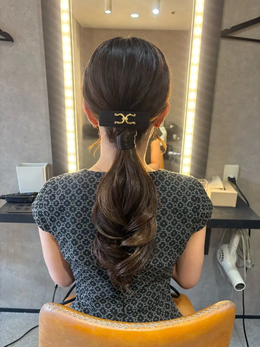 ヘアアレンジ ヘアメイク スーのヘアスタイル