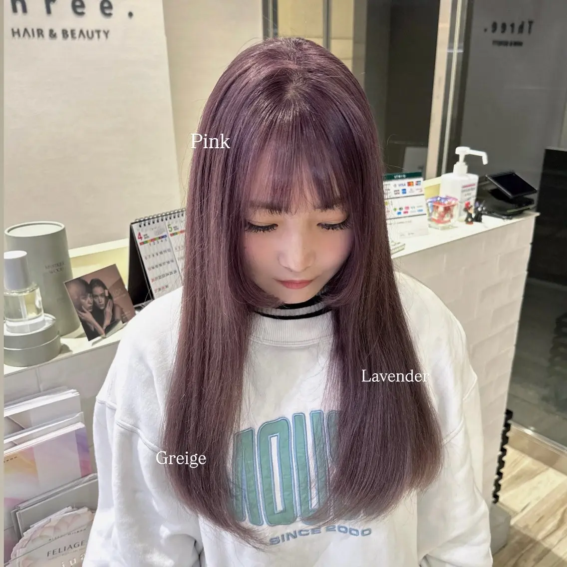 カット ✂︎ うる艶トリートメント🫧 【5月限定ケアオイルプレゼント👼🏻】の写真