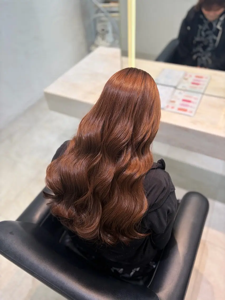 ロング ヘアカラー トリートメント カット/艶カラー / みき🎀のヘアスタイル