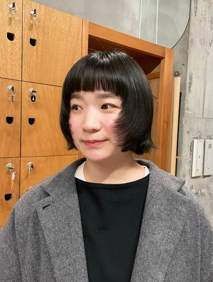 ショート chisato☁️ カットカラーモデルのヘアスタイル
