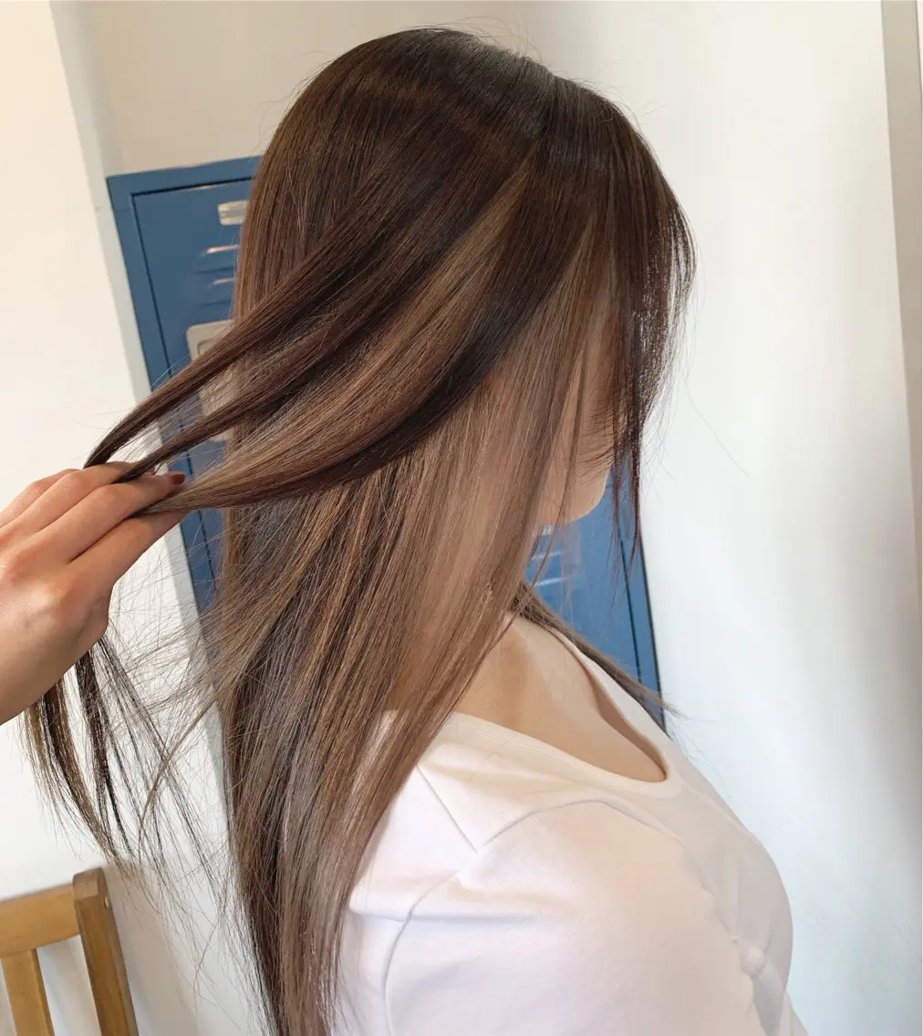 ロング 渡邉 真夕のヘアスタイル