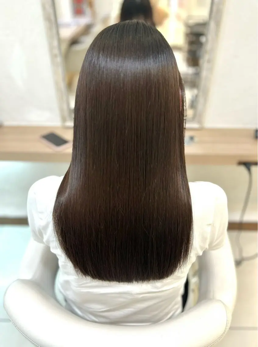 セミロング カラー BearFruit 戸塚店のヘアスタイル