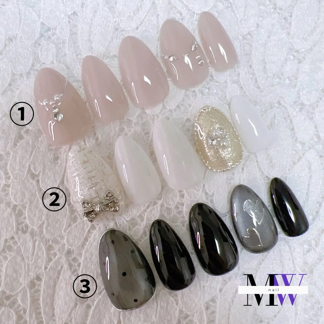 ネイル アートネイル ハンドネイル MW .nailのネイルデザイン