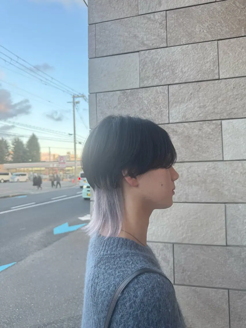 メンズ メンズブリーチ カット ヘアカラー 透明感カラー/ 艶カラー/将生のヘアスタイル