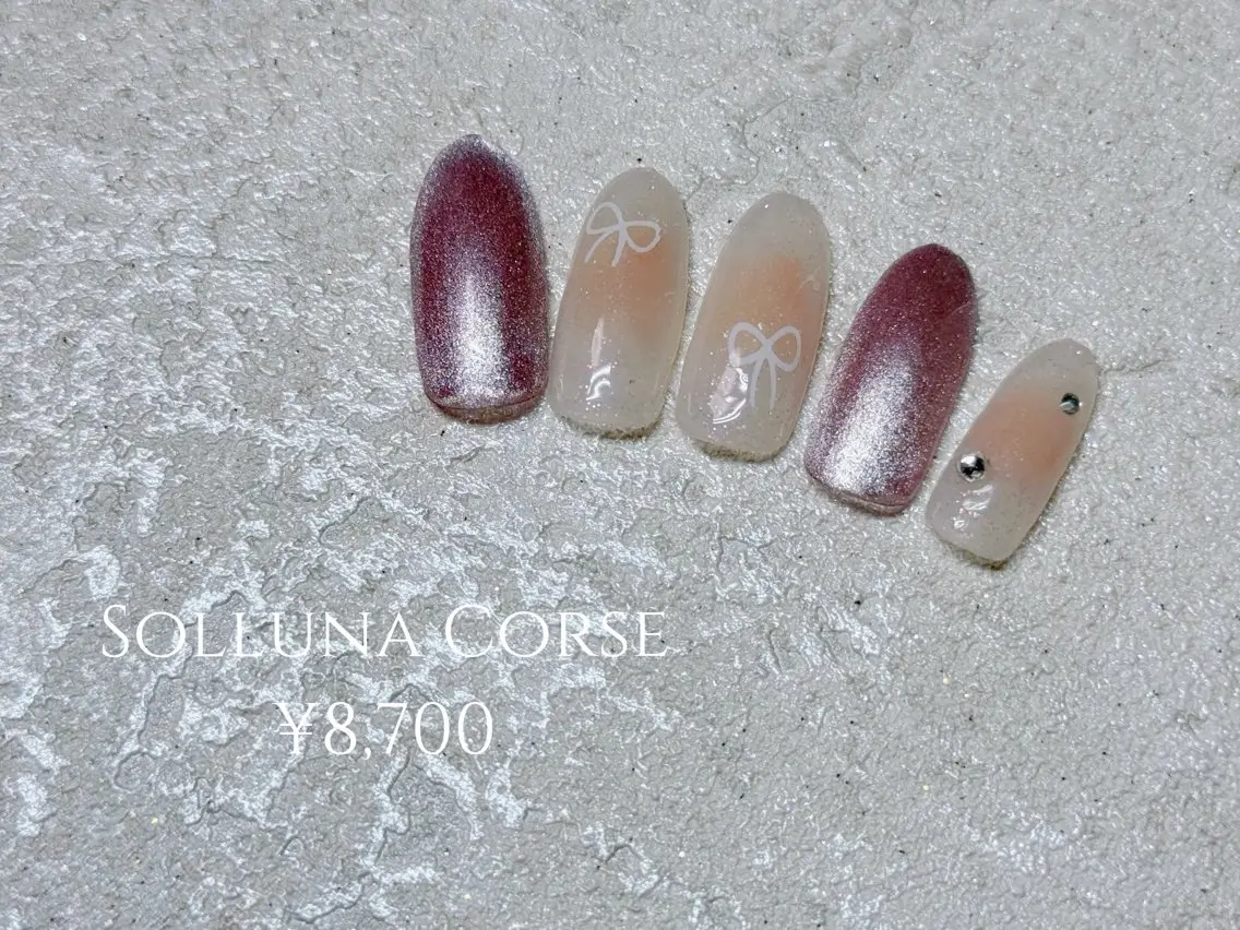 ネイル ~Sol&Luna~ Momonaのネイルデザイン