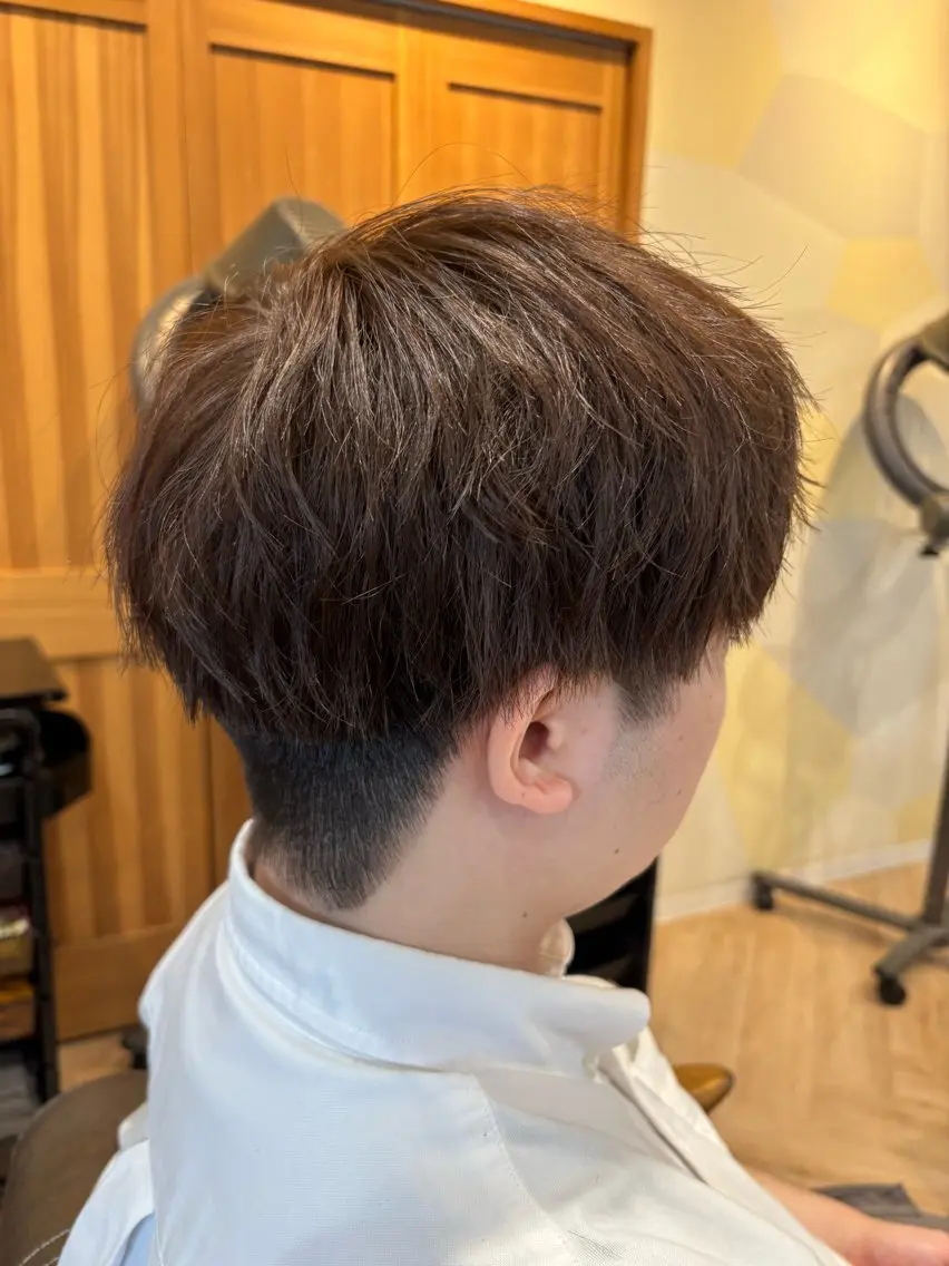 カラー メンズ 村上 斗玖亜のヘアスタイル