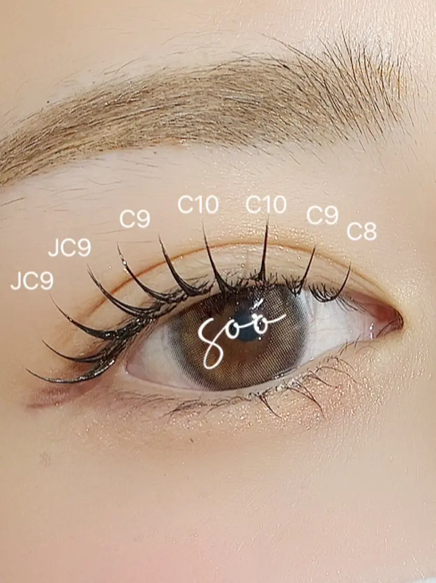 マツエク・マツパ soo lash room Kanaeのマツエク・マツパデザイン