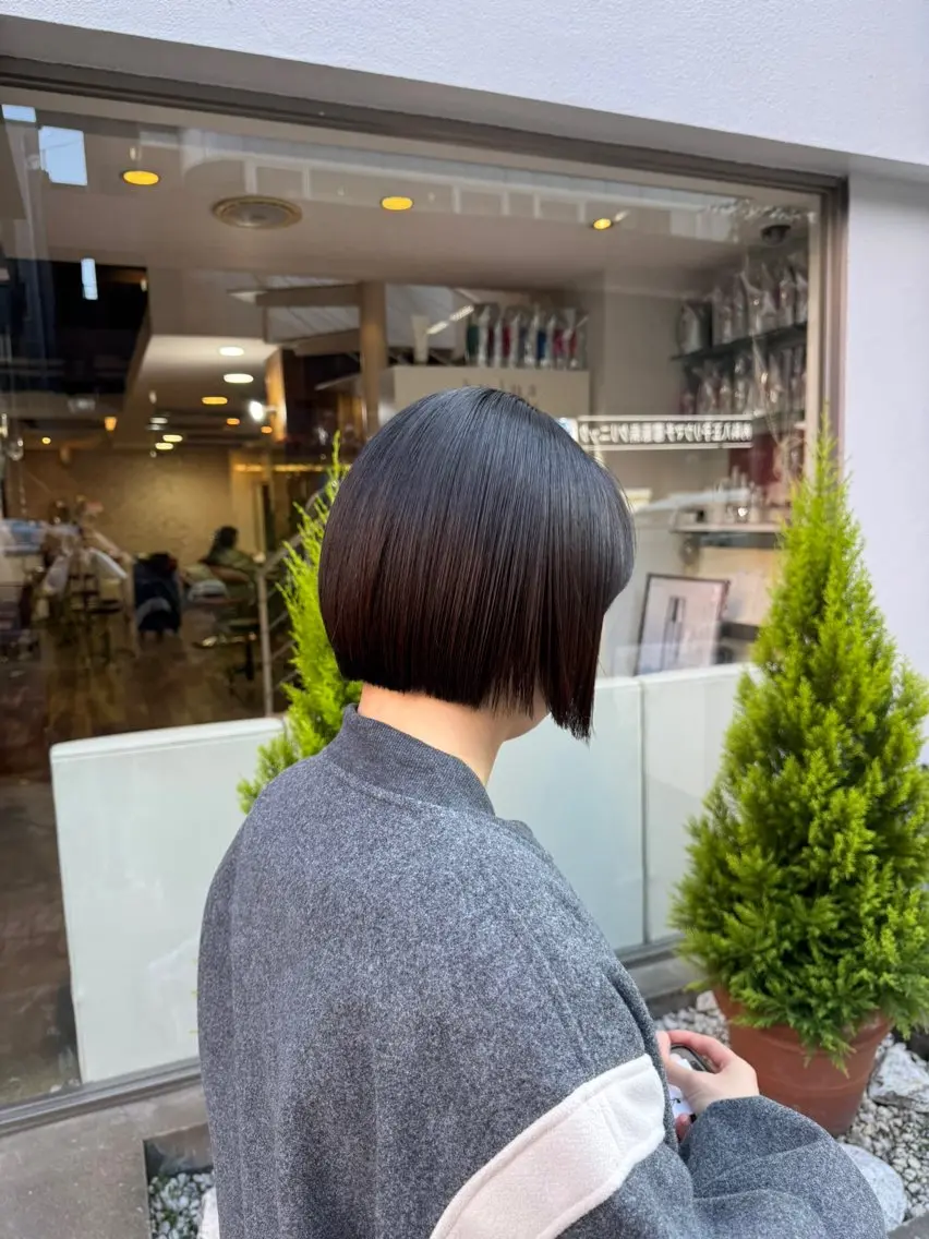 ショート カット トリートメント 透明感カラー🌱 🍑天野琴音🍑のヘアスタイル